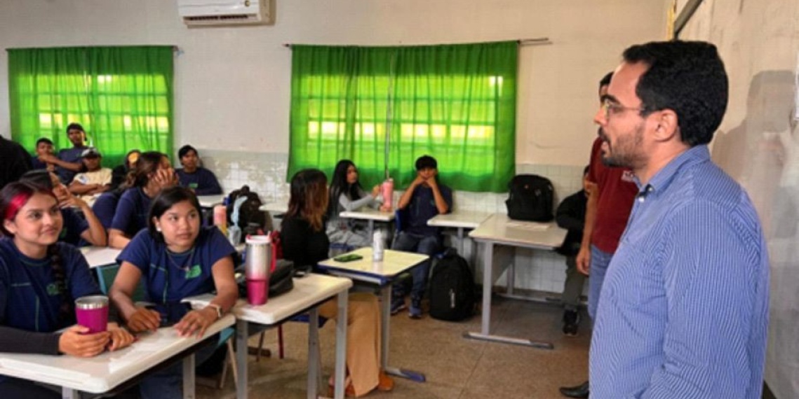 Prefeitura de Itaporã promove ação de educação ambiental na reserva Indígena