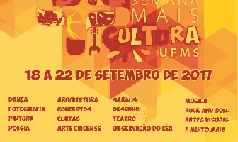 Semana mais cultura UFMS
