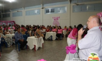 Saúde: Evento "Noite Rosa" alusivo ao Outubro Rosa é sucesso em Itaporã