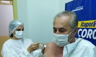 COVID:19 Itaporã recebe mais 90 doses de vacina destinadas para idosos acima de 80 anos acamados e debilitados