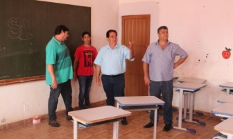 Em Itaporã, Escola Municipal Salvador Ferreira de Aguiar ganha reforma.