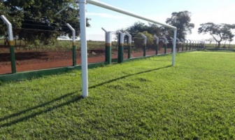 Campo de futebol do distrito de Montese ganha reforma