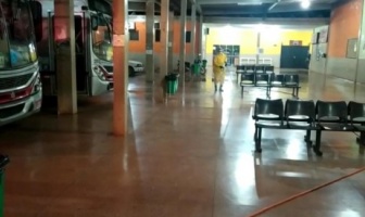 Corpo de Bombeiros realiza sanitização em Itaporã e auxiliará na fiscalização do toque de recolher