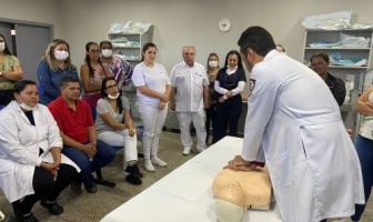 Equipe de enfermagem do Hospital Municipal de Itaporã recebe capacitação