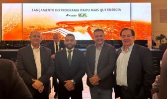 Em Foz do Iguaçu Pacco participa do lançamento do programa Itaipu mais energia