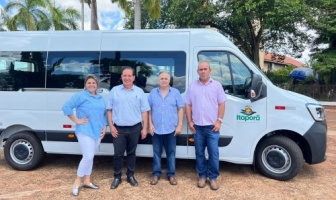 Gerência de Saúde de Itaporã adquire Van para transportes de pacientes