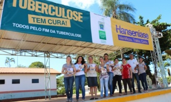 Saúde de Itaporã encampa campanha do governo do estado sobre Tuberculose e Hanseníase