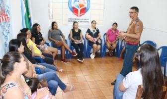 Reunião do Grupo Gestar de Itaporã teve como tema “Os Primeiros Socorros com o Bebê”