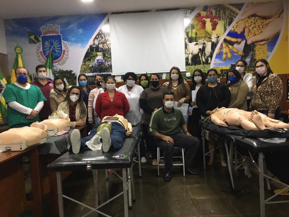 Itaporã: Gerência de Saúde oferece curso de capacitação aos profissionais da linha de frente do Covid-19