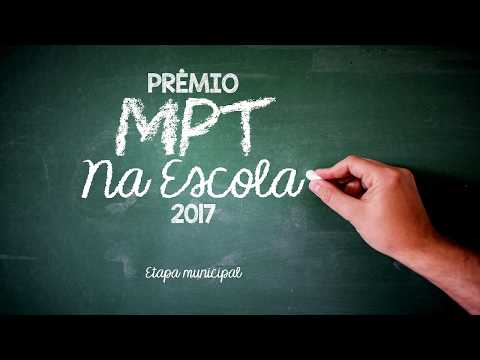 Premio MPT na escola 2017 - Itaporã MS - modalidade desenho