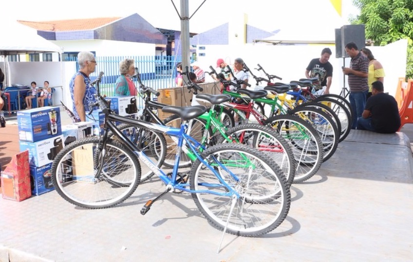 Com Show ao vivo, Prefeitura de Itaporã realiza sorteio de oito bicicletas no calçadão no próximo sábado (23).