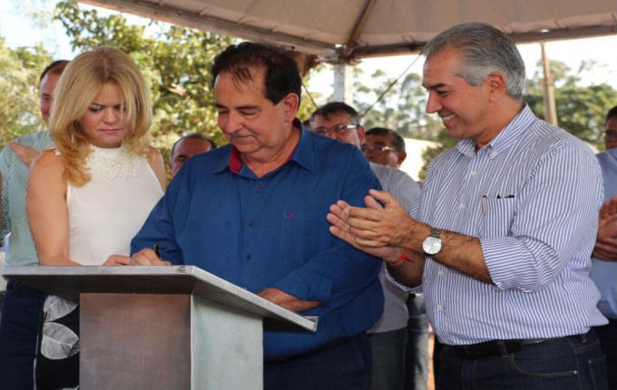Governador Reinaldo Azambuja estará na próxima terça-feira em Itaporã para lançamento de obras