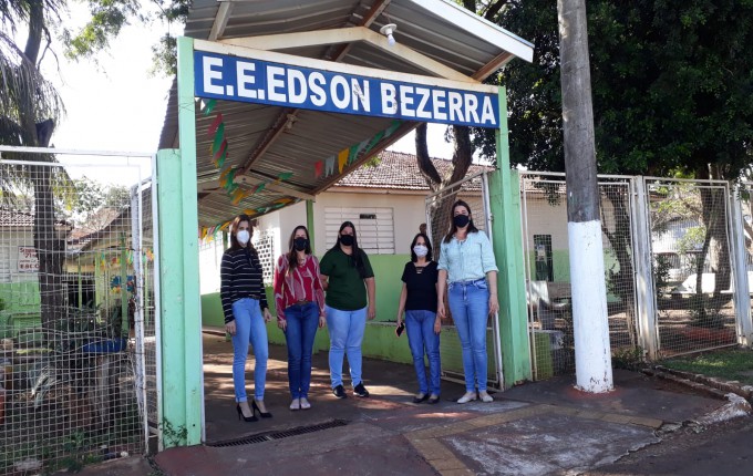 Começam as obras de reforma e ampliação na escola Edson Bezerra de Itaporã