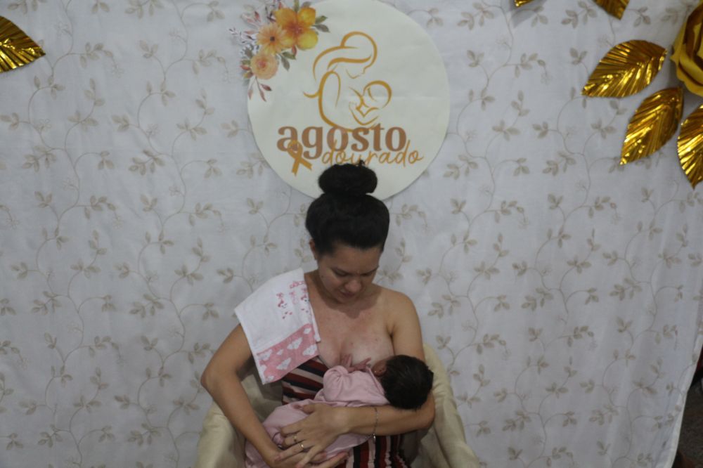 Itaporã promoveu ações de incentivo à amamentação na Semana Mundial do Aleitamento Materno