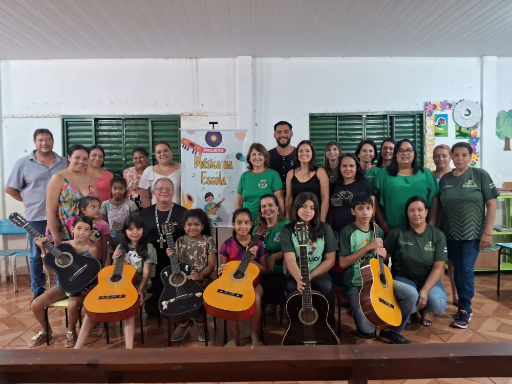 Iniciação Musical chega às Escolas da Reme de Itaporã.