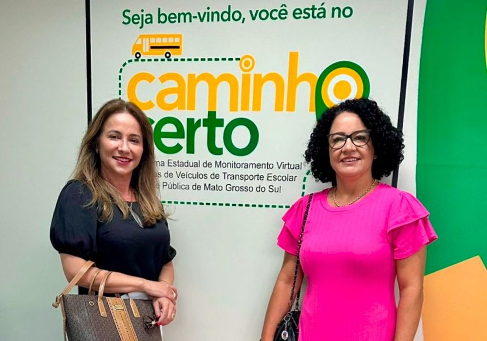 Gerente de Educação de Itaporã visita o programa Caminho Certo da SED