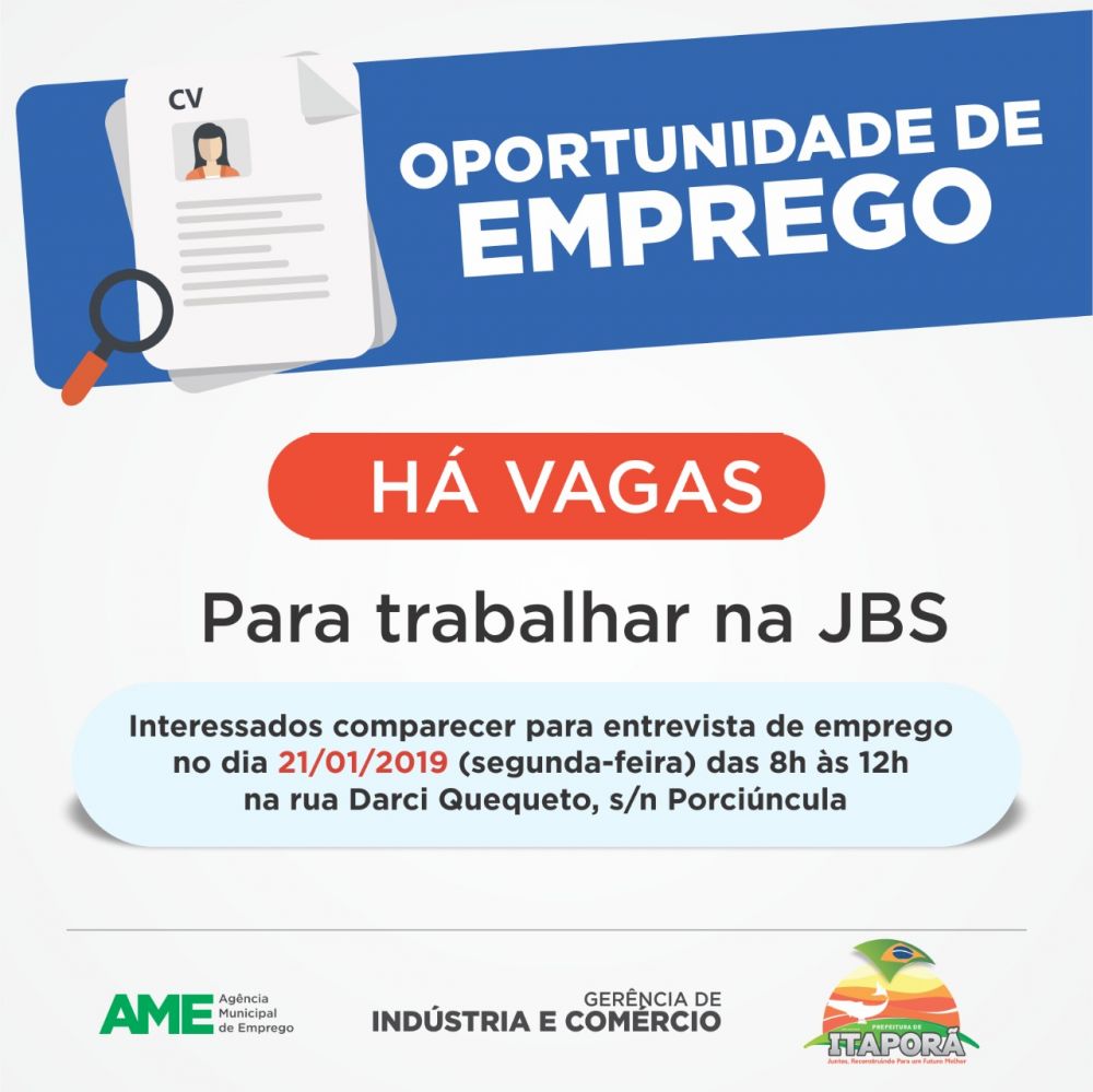 Prefeitura de Itapevi disponibiliza 743 vagas de emprego - Agência