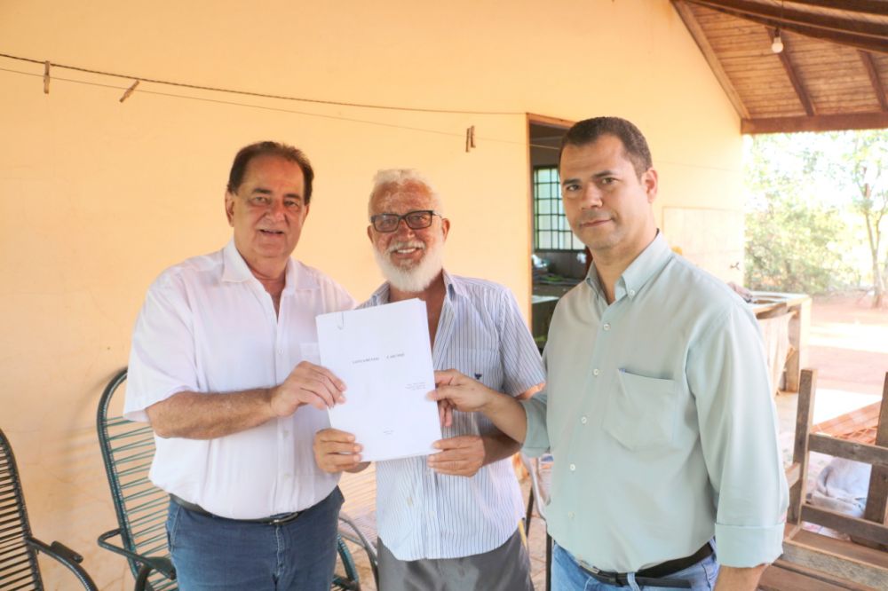 Prefeitura de Itaporã regulariza documentação do Carumbé